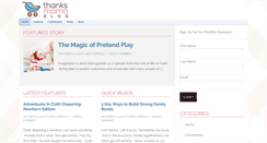 Desktop Screenshot of blog.thanksmama.com